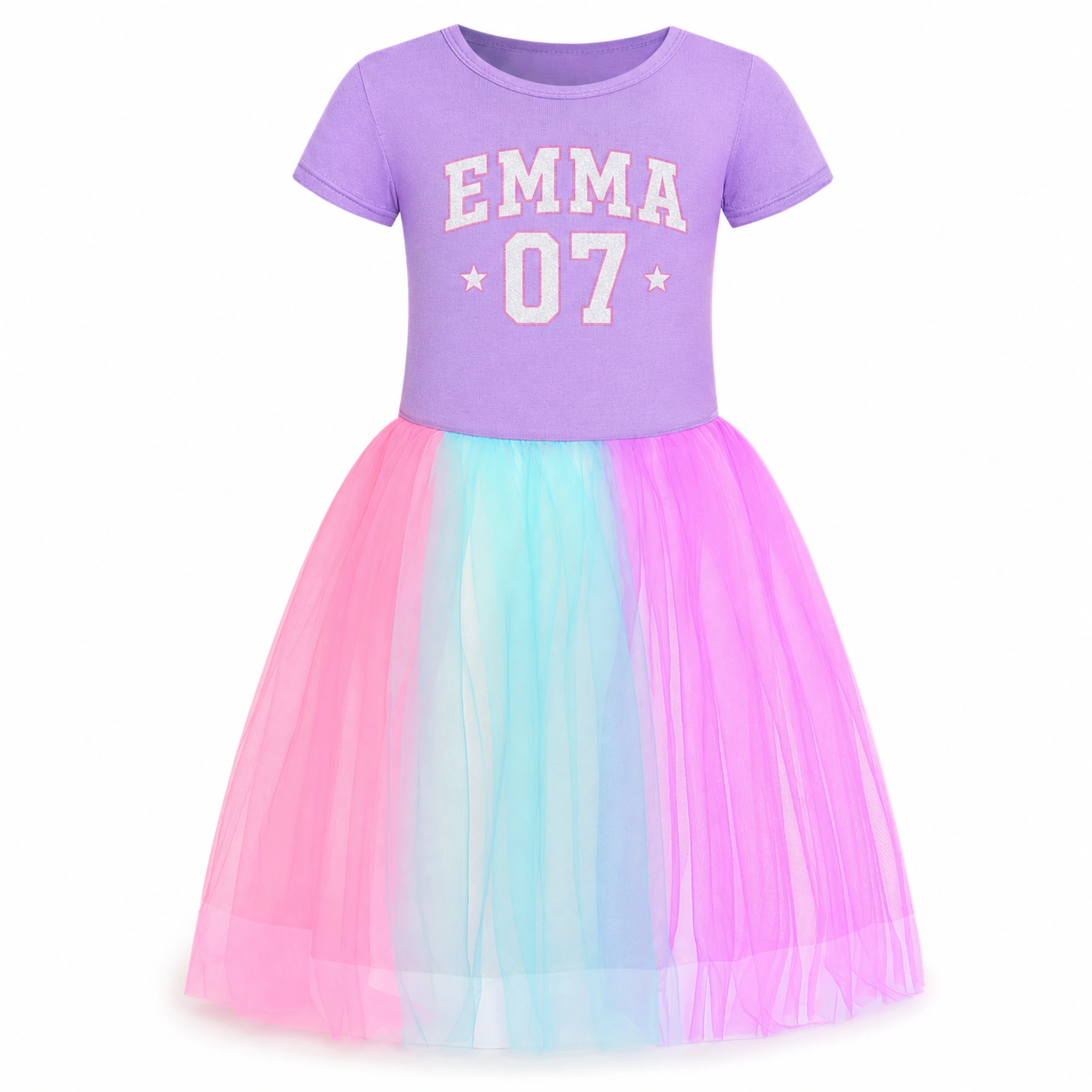 Custom Girls Short Tulle and Classic Skirt Styles with sample personalization