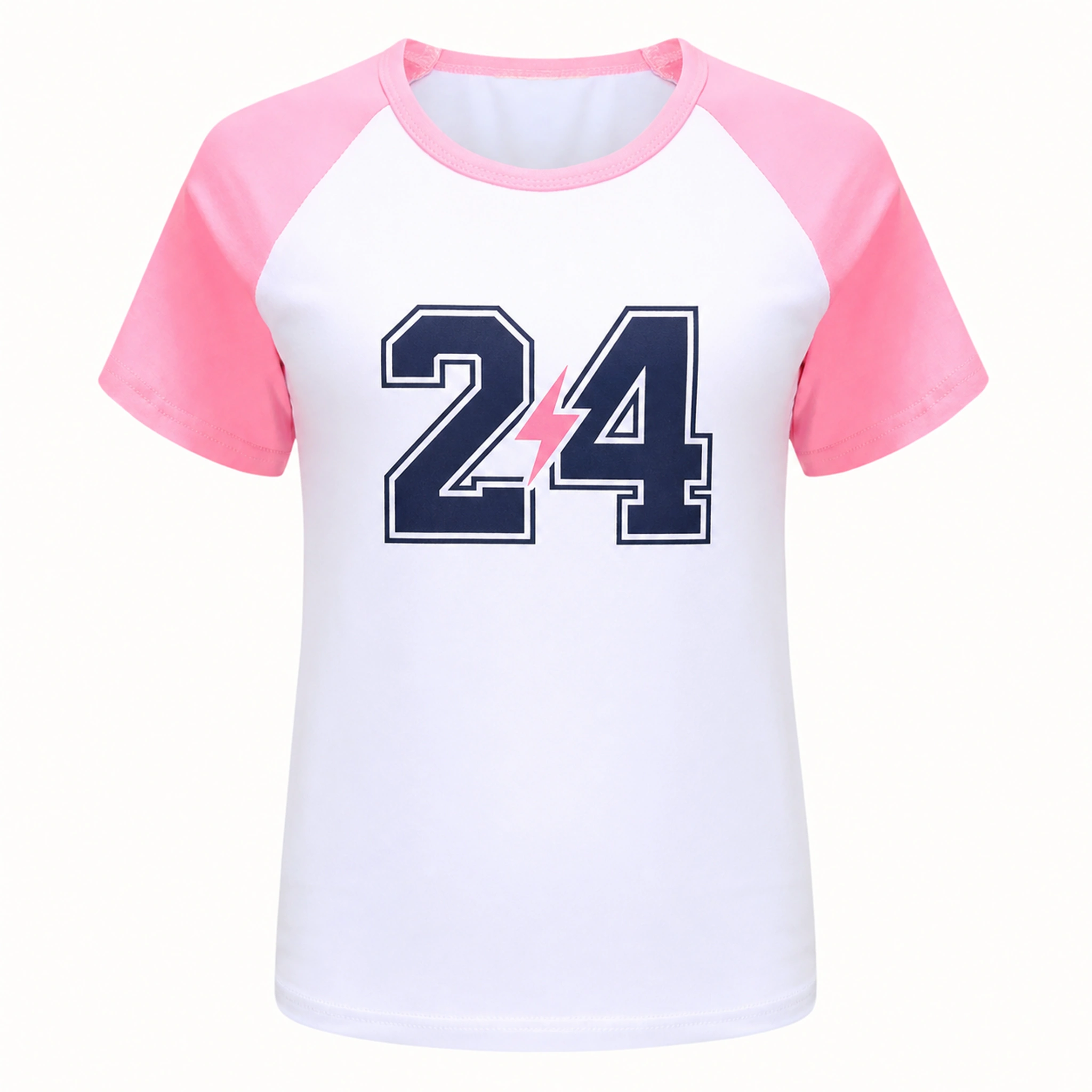 Custom Kids Soft Short-Sleeve Top with sample personalization