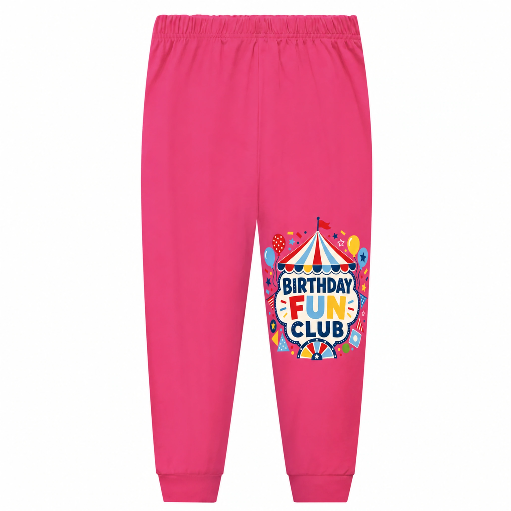 Birthday Fun Club Soft Pajama Pants for Kids product preview