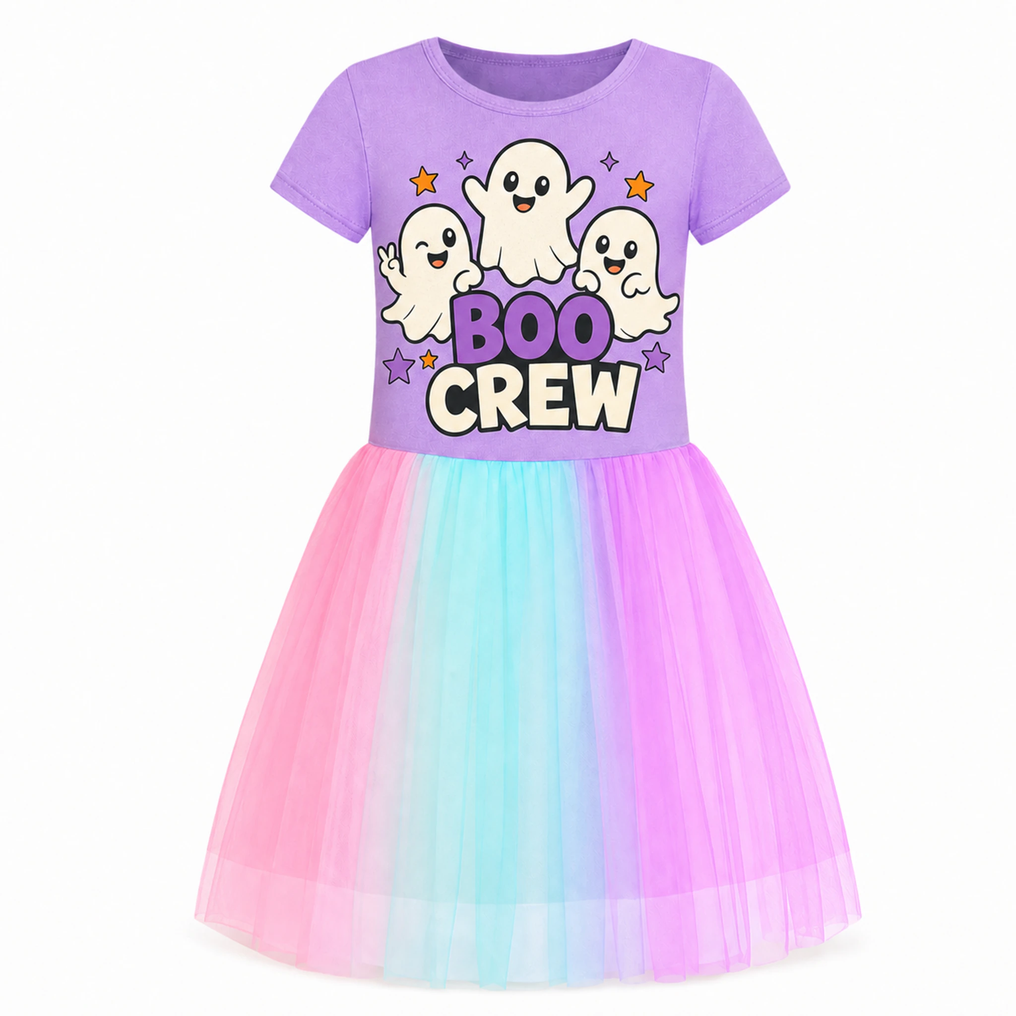 Boo Crew Custom Girls Short Tulle and Classic Skirt Styles AI-rendered finished product