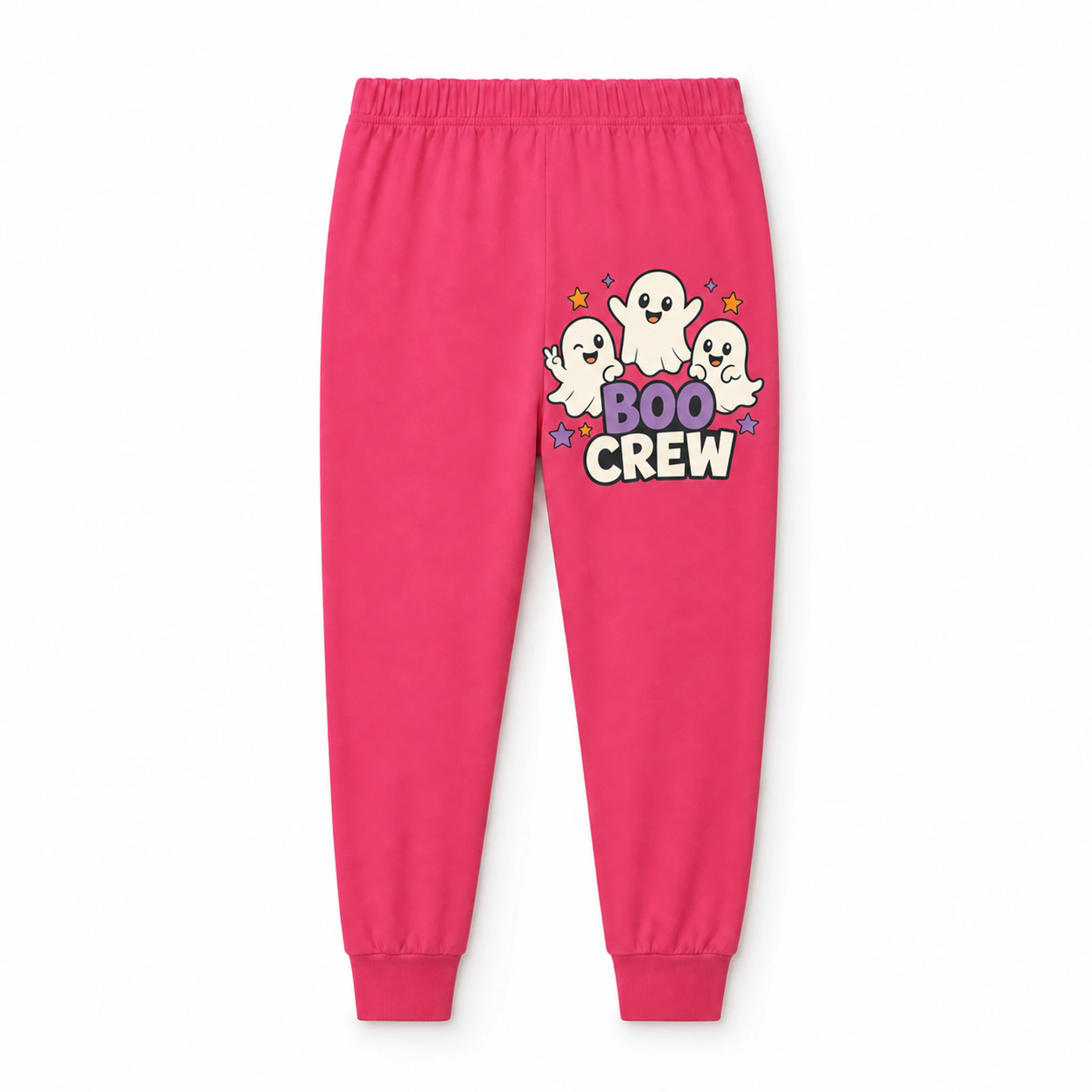 Boo Crew Custom Kids Soft Pajama Pants AI-rendered finished product