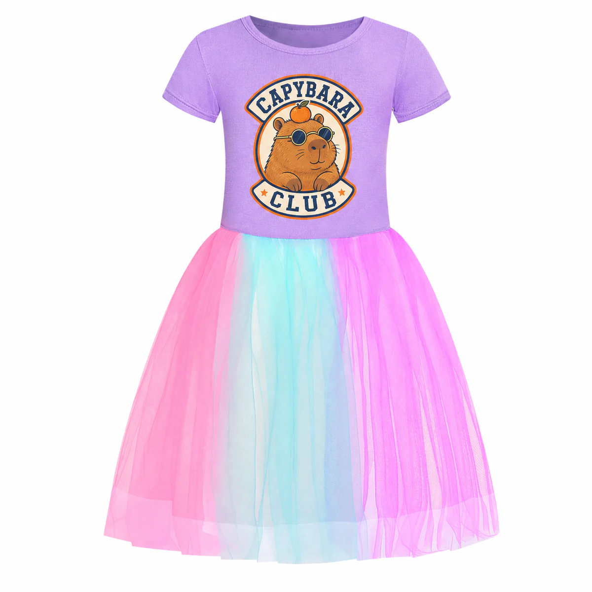 Capybara Club Girls Short Tulle and Classic Skirt Styles for Kids product preview