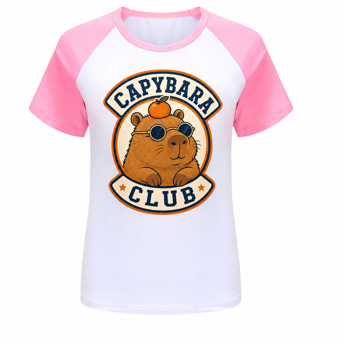 Capybara Club Soft Short-Sleeve Top for Kids product preview