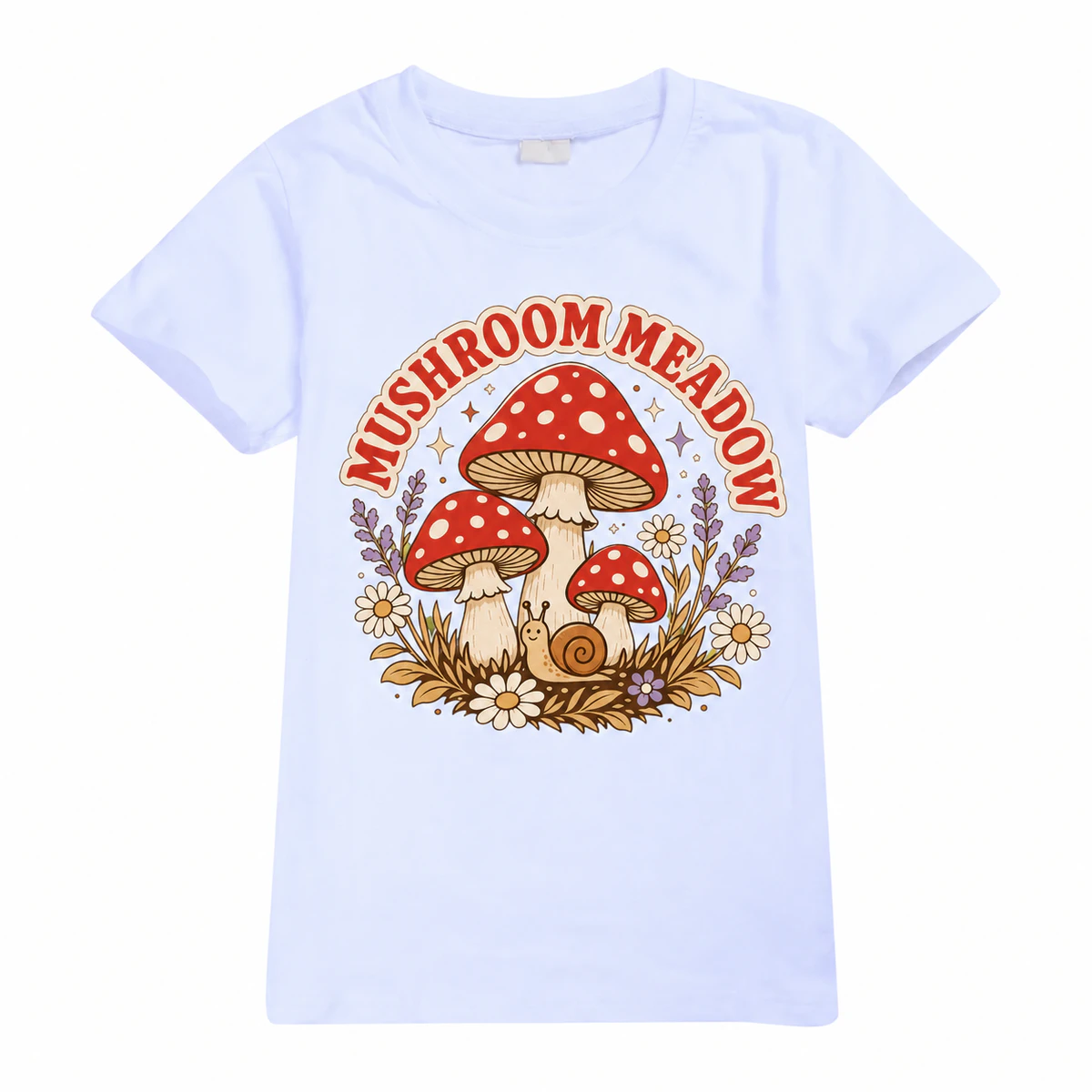 Mushroom Meadow Classic Short-Sleeve T-Shirt for Kids product preview