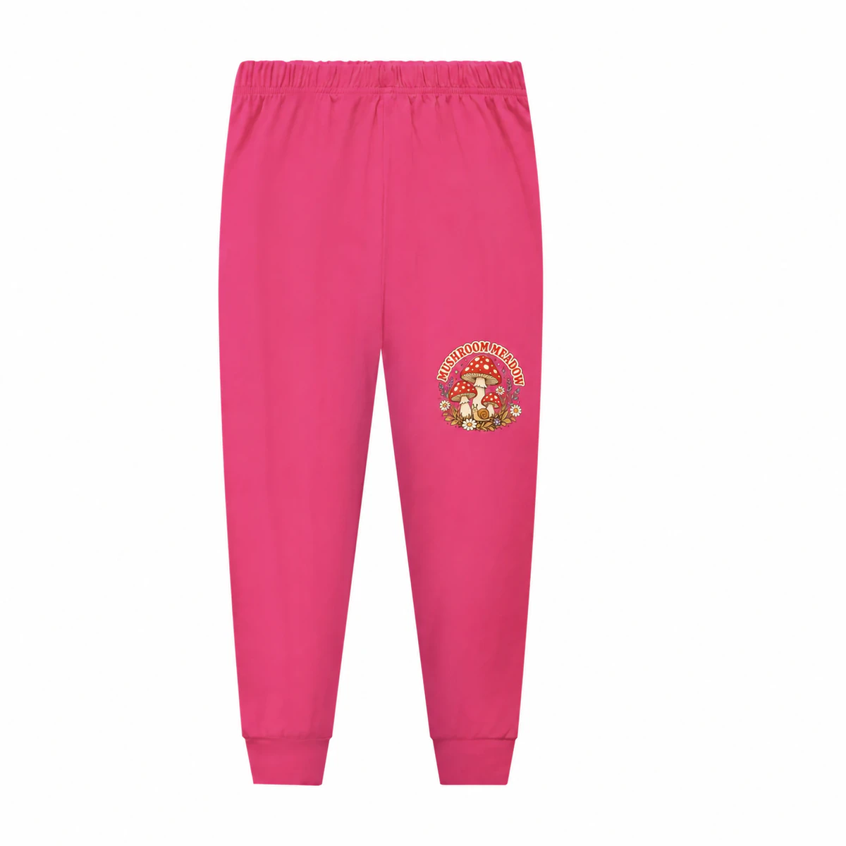 Mushroom Meadow Soft Pajama Pants for Kids product preview