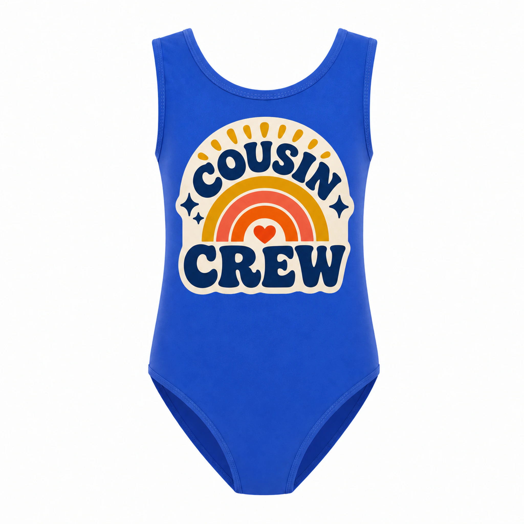 Cousin Crew Girls Ruffle-Hem One-Piece Swimsuit for Kids product preview