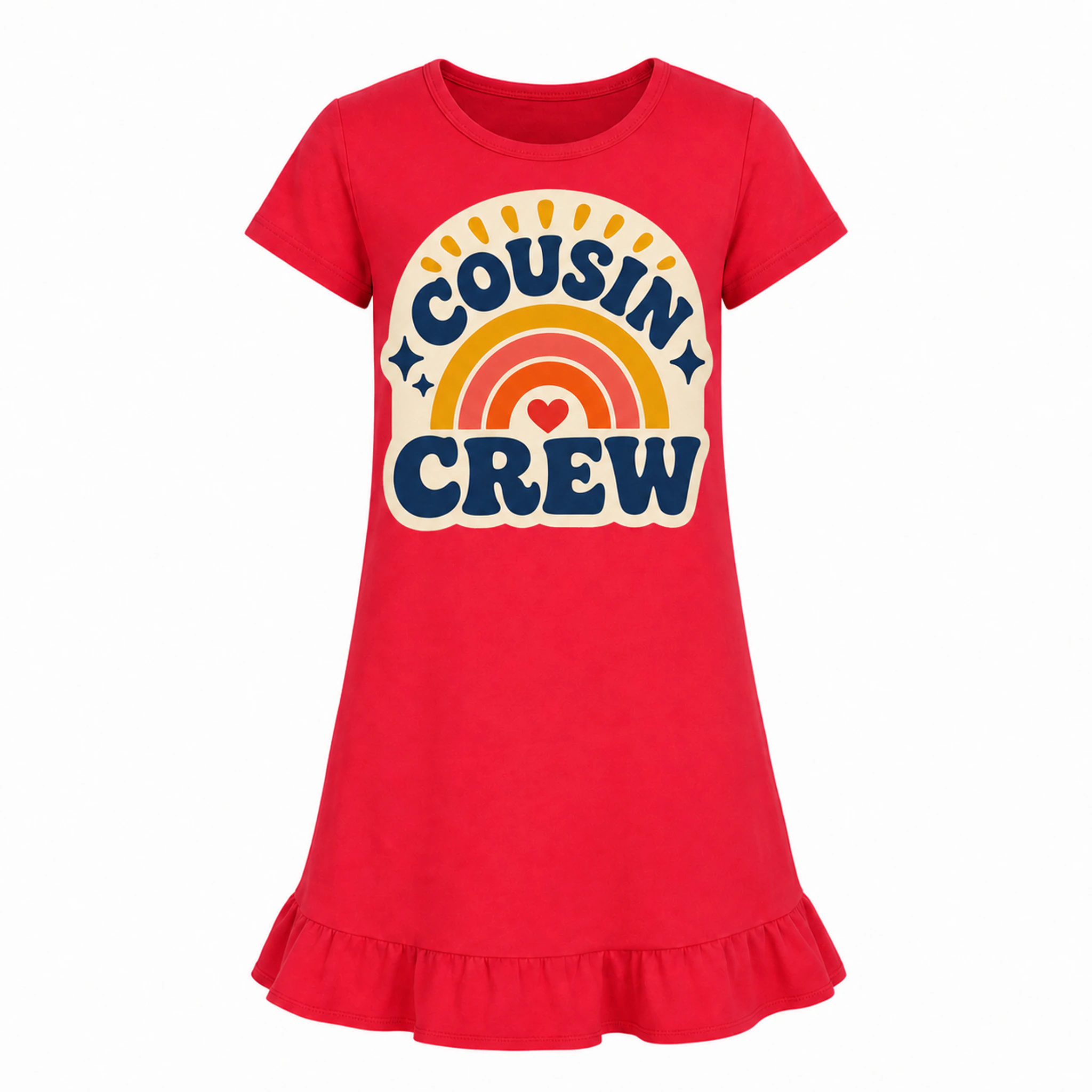 Cousin Crew Girls Short-Sleeve Sleep Dress for Kids product preview