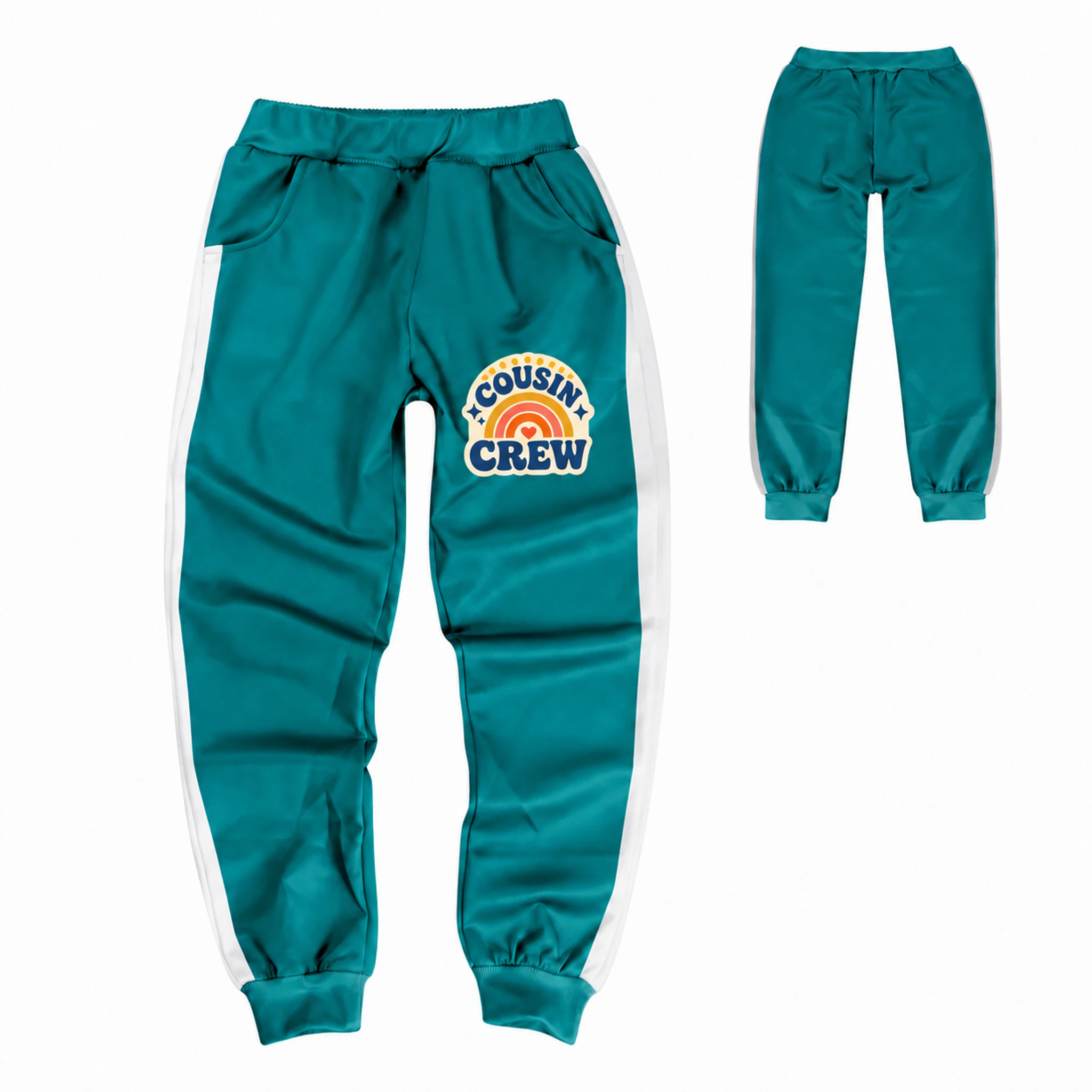 Cousin Crew Color-Block Tracksuit Pants for Kids product preview