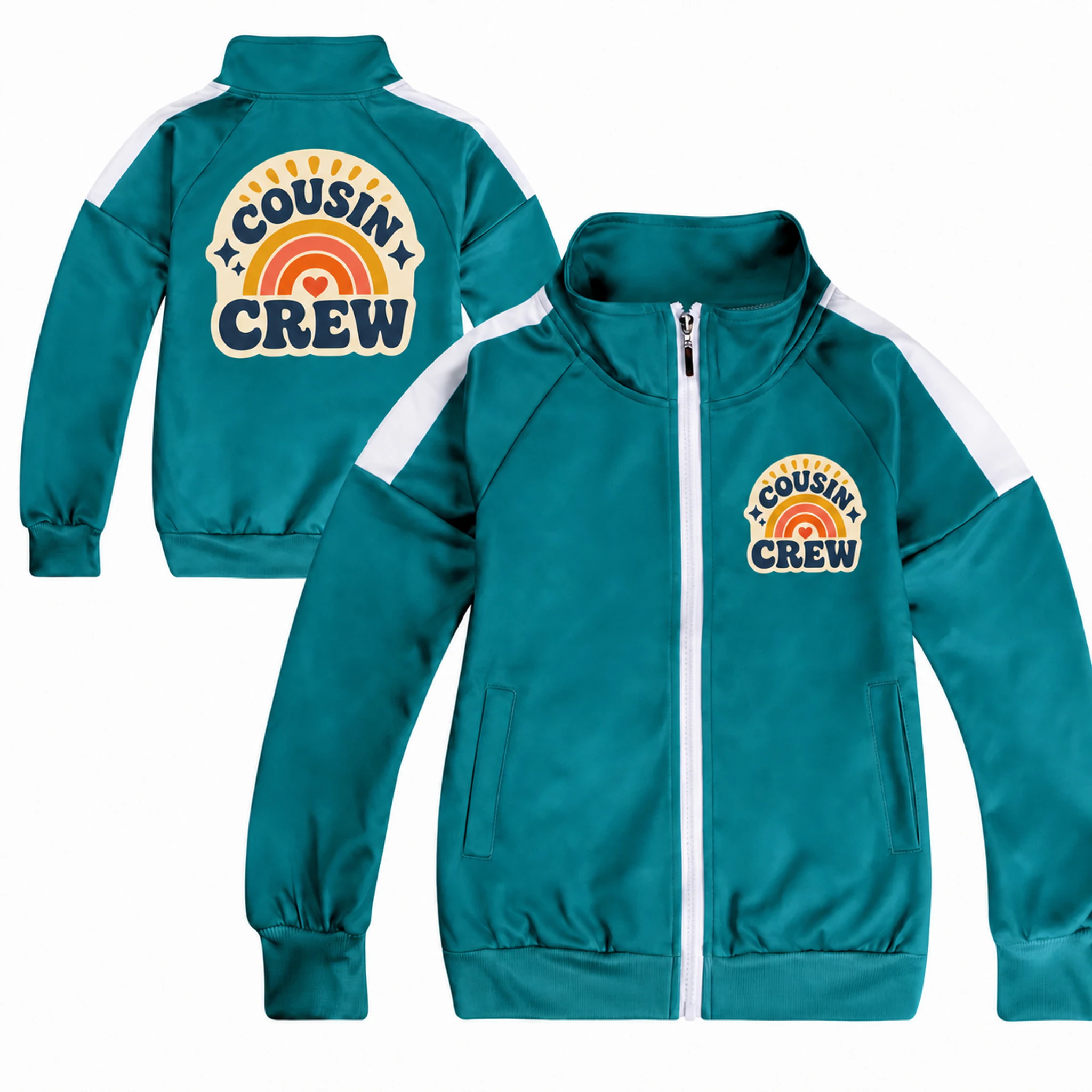 Cousin Crew Color-Block Zip Jacket for Kids product preview