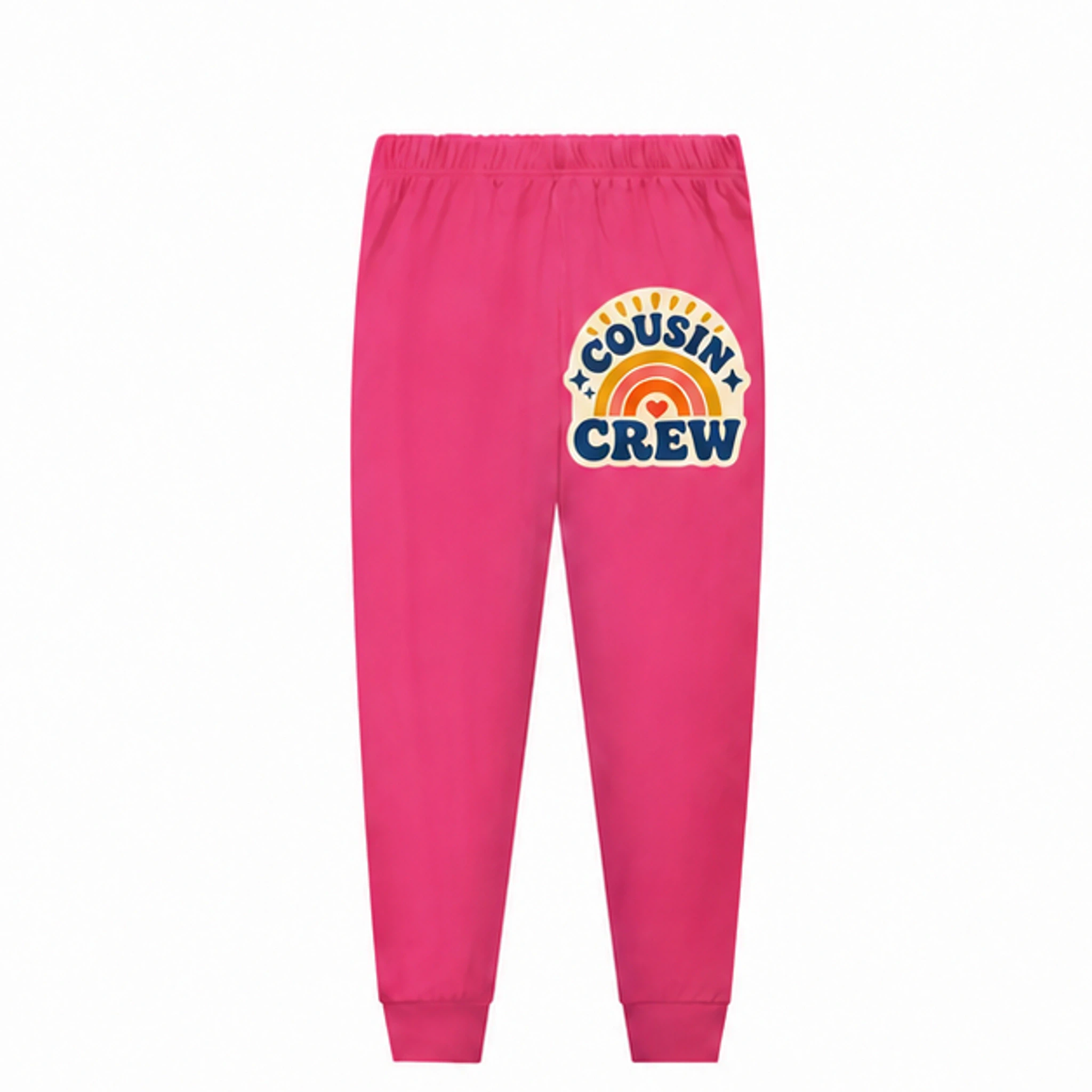 Rose Red · Pajama Pants Custom Kids Soft Pajama Pants with the Cousin Crew design