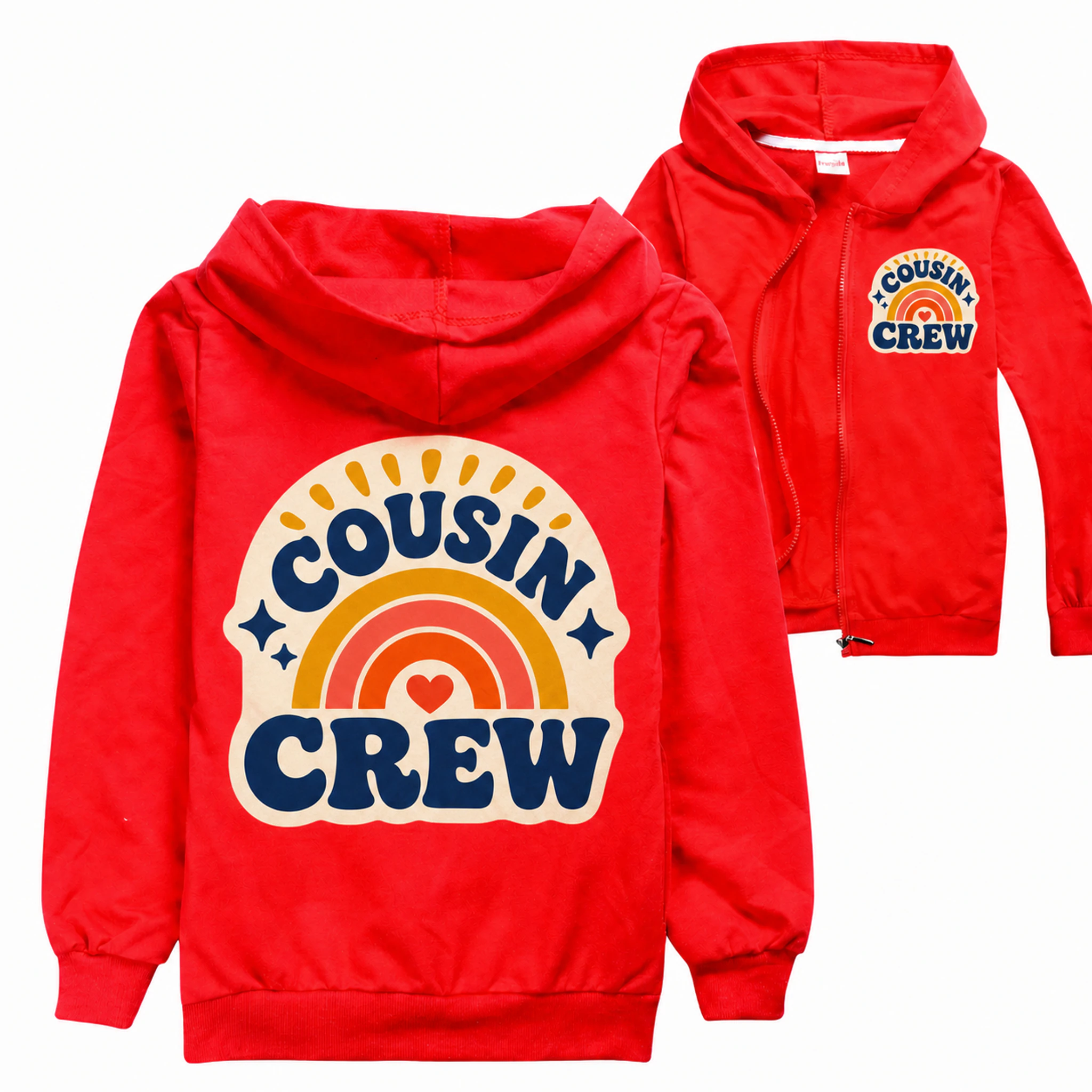 Cousin Crew Zip-Up Cardigan Jacket for Kids product preview