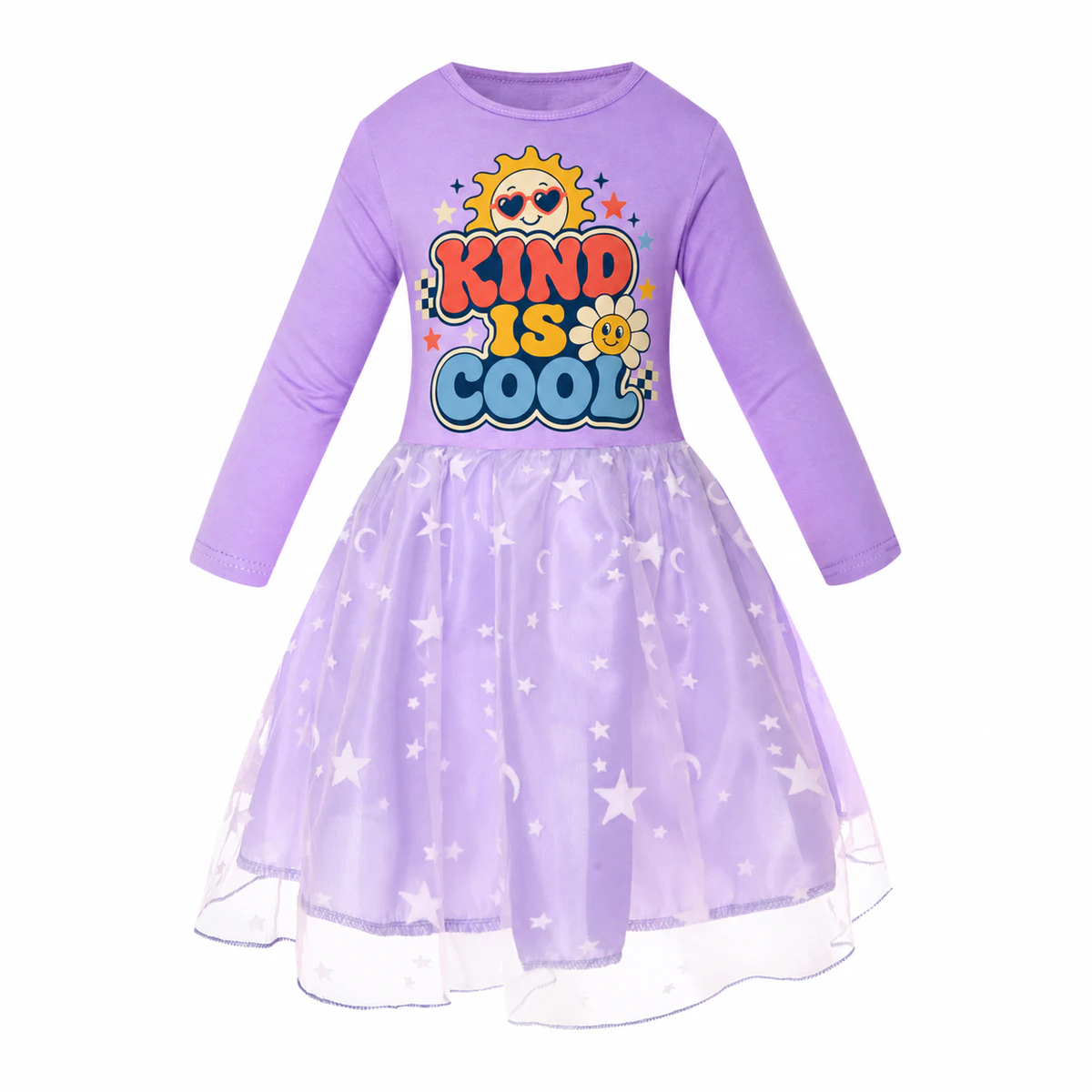 Kind Is Cool Girls Long Tulle and Star Skirt Styles for Kids product preview