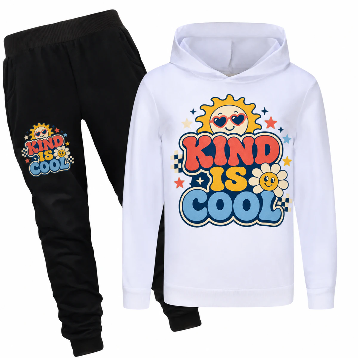 Kind Is Cool Hoodie and Jogger Set for Kids product preview