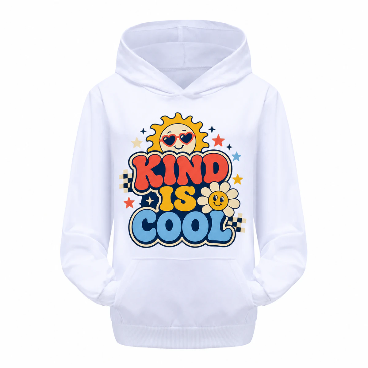 Kind Is Cool Pullover Hoodie for Kids product preview
