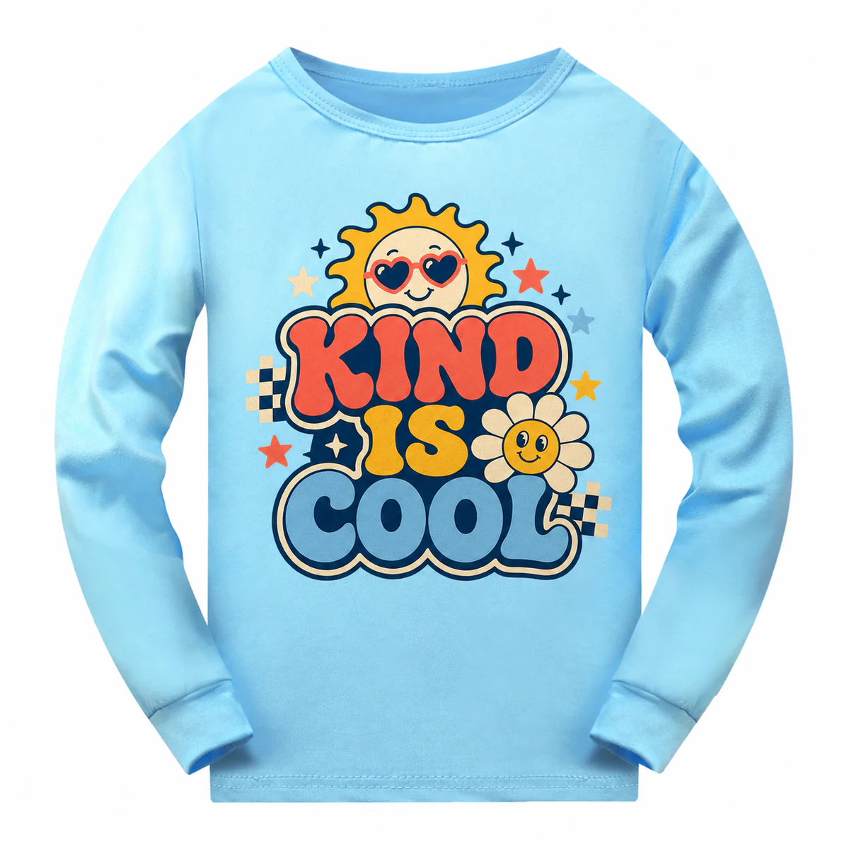 Kind Is Cool Soft Long-Sleeve Top for Kids product preview