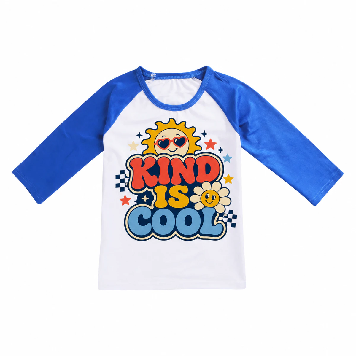 Kind Is Cool Soft Three-Quarter-Sleeve Top — Alternate Style for Kids product preview