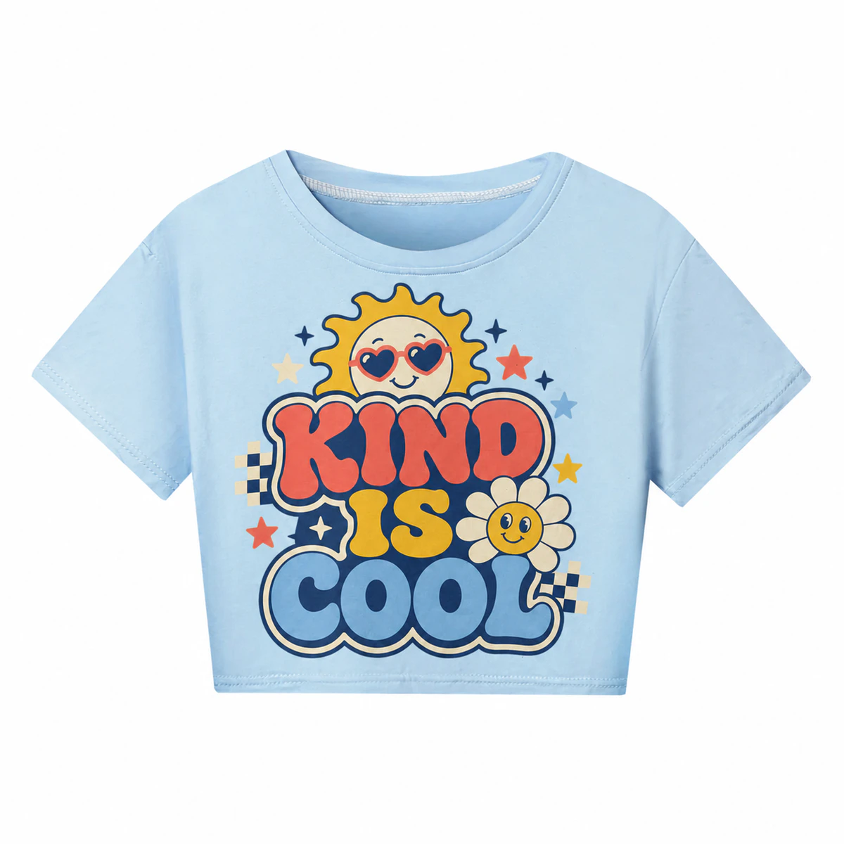 Kind Is Cool Cropped Short-Sleeve Top for Kids product preview