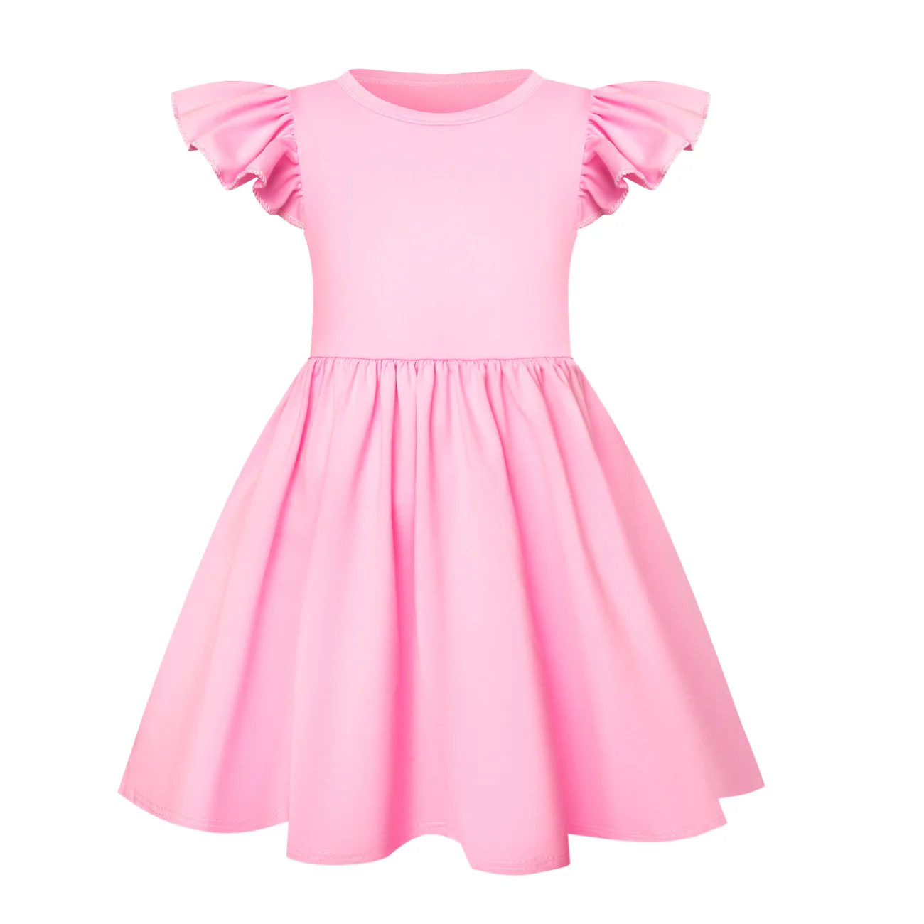 Custom Girls Short-Sleeve Sleep Dress — Mixed Bag Styles with a digital customization preview
