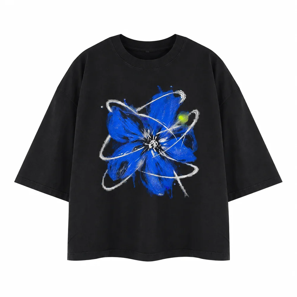 Garment-dyed relaxed tee · A feeling worth keeping · Front
