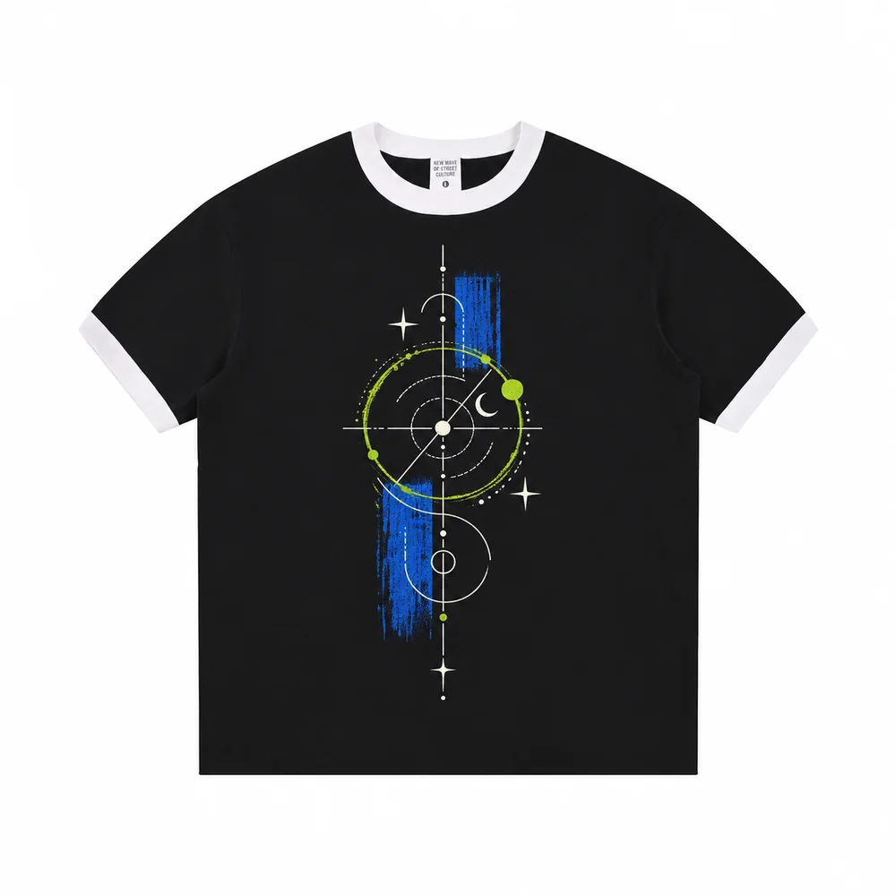 Contrast collar tee · Your own coordinates · Front