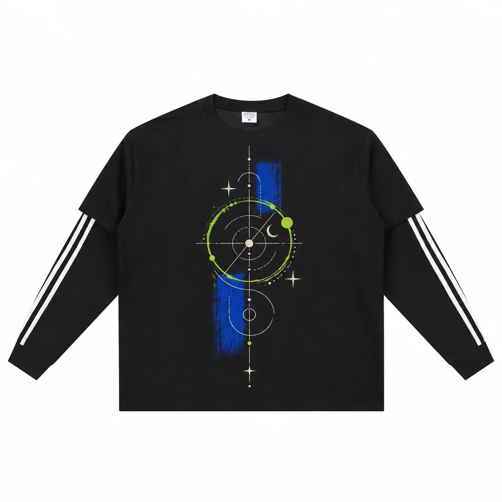 Layered sleeve tee · Your own coordinates · Front