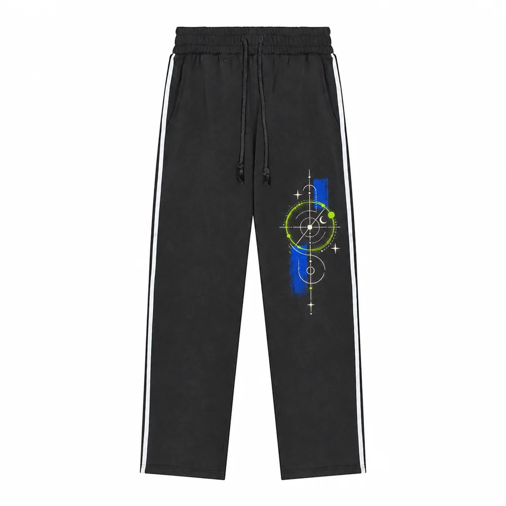 Washed side-stripe pants · Your own coordinates · Front