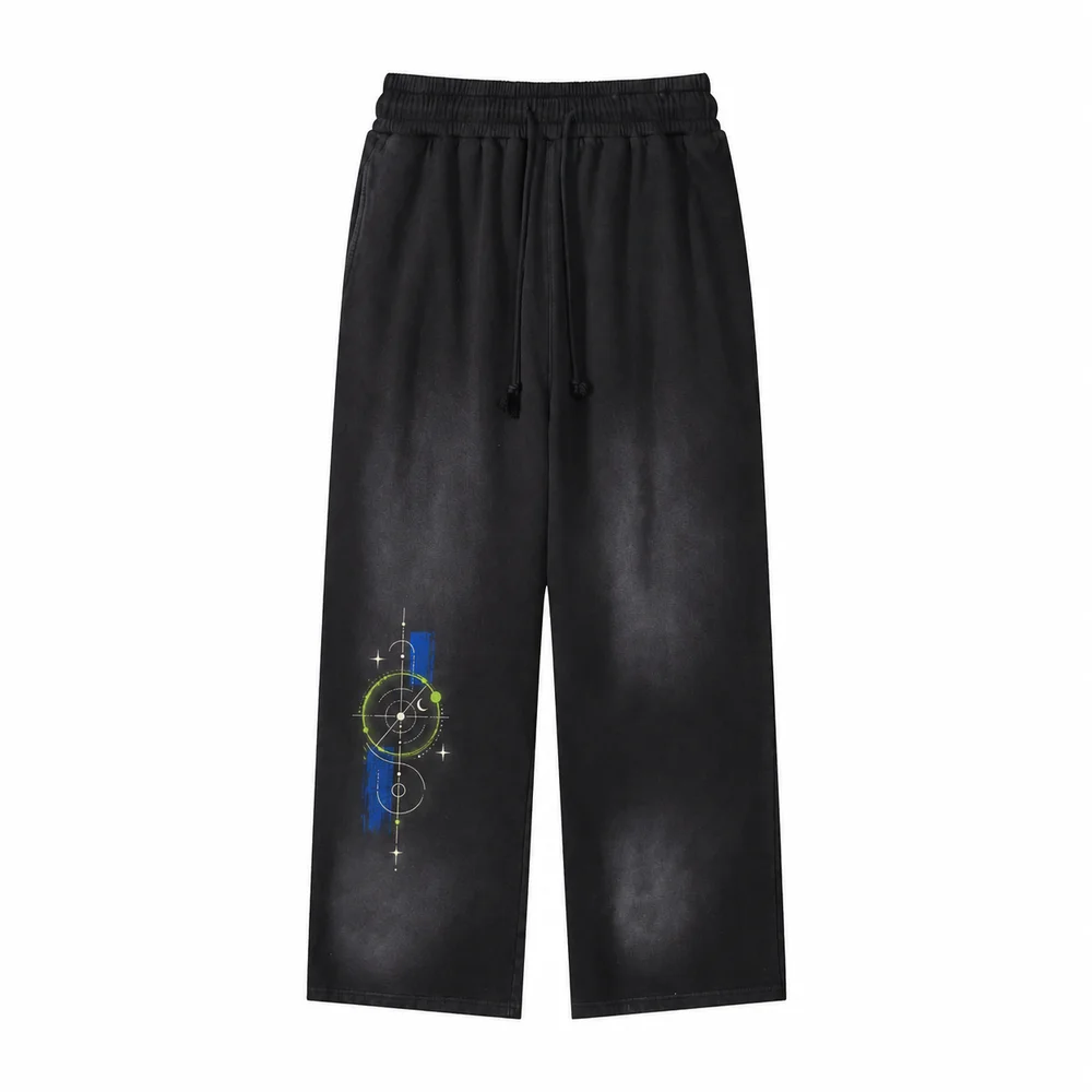 Faded wide-leg trousers · Your own coordinates · Front
