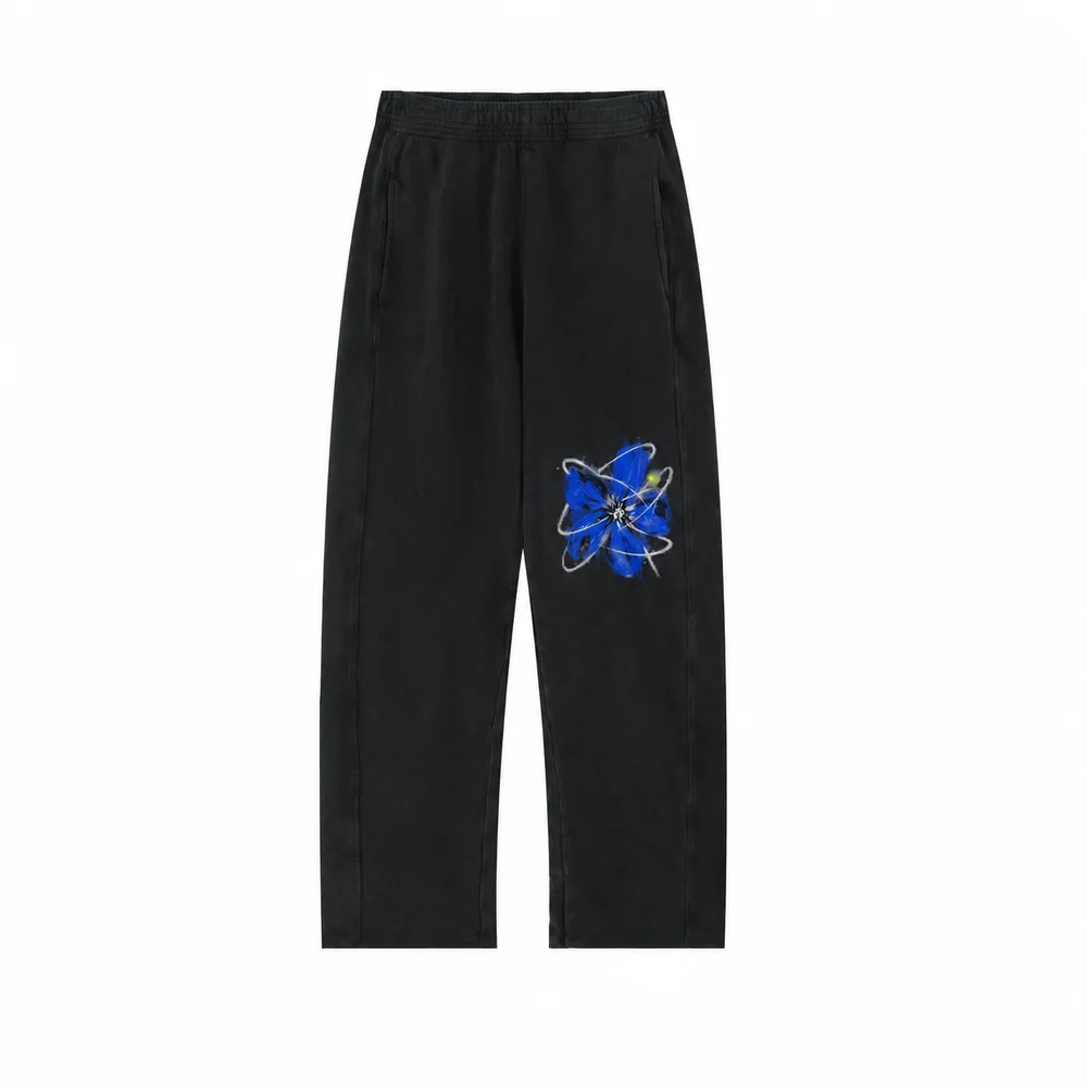 Snow-wash wide-leg trousers · A feeling worth keeping · Front