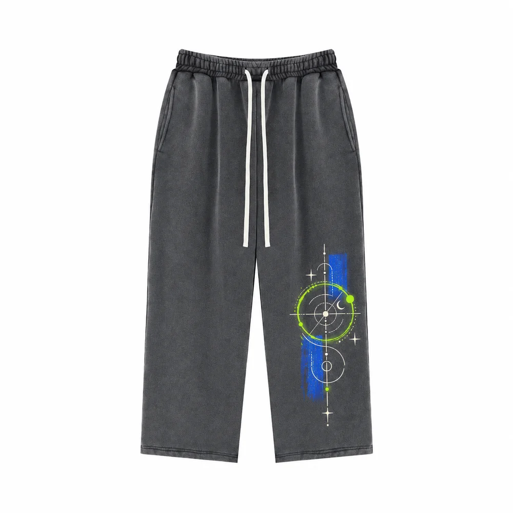 Washed relaxed straight-leg trousers · Your own coordinates · Front