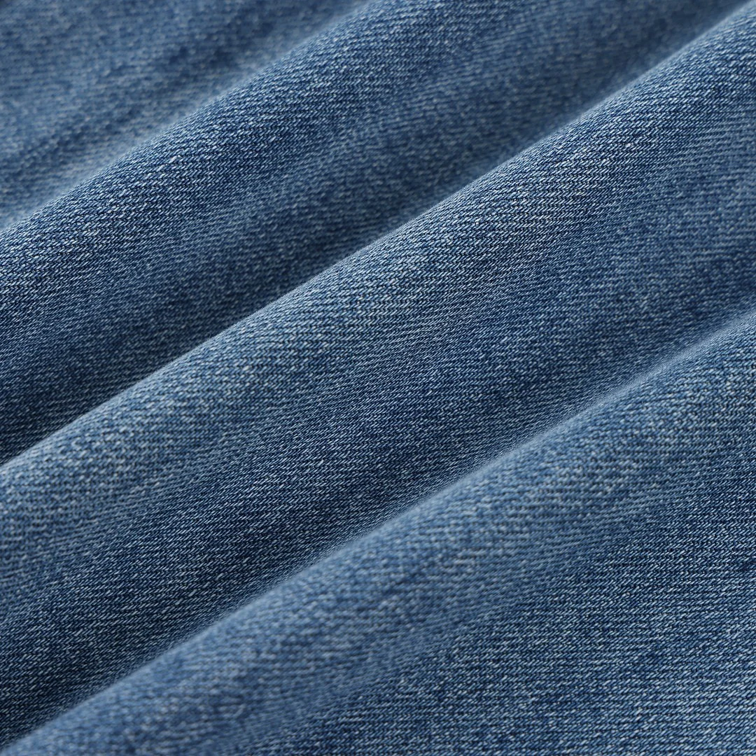 Washed wide-leg jeans · 76222-1 · Light blue · Base garment photograph
