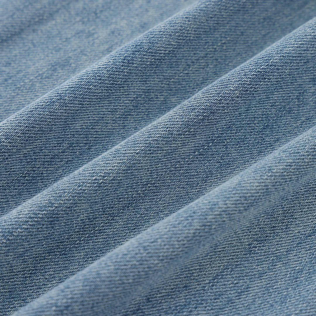 Light-wash straight-leg jeans · 76228-1 · Light blue · Base garment photograph