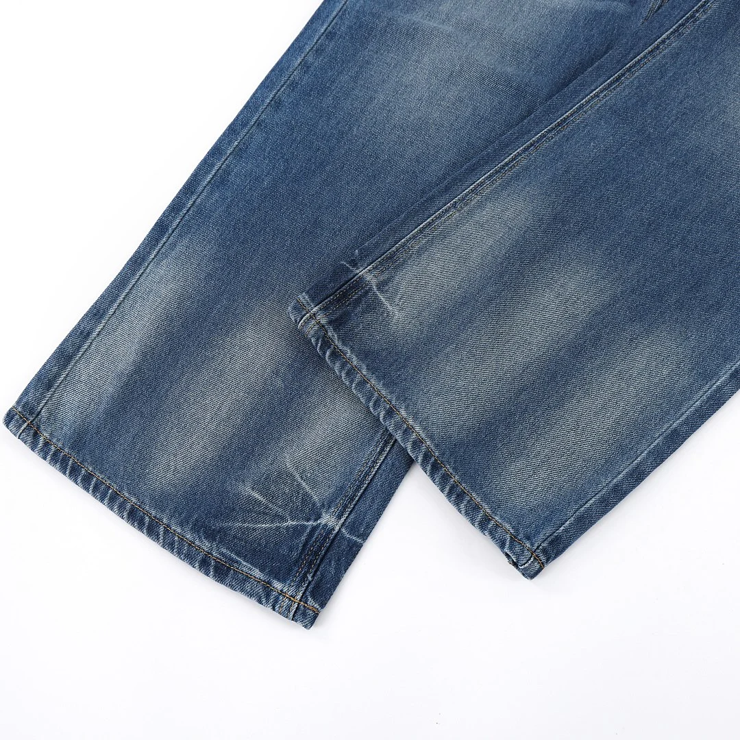 Faded blue wide-leg jeans · BJ555-1 · Blue · Base garment photograph