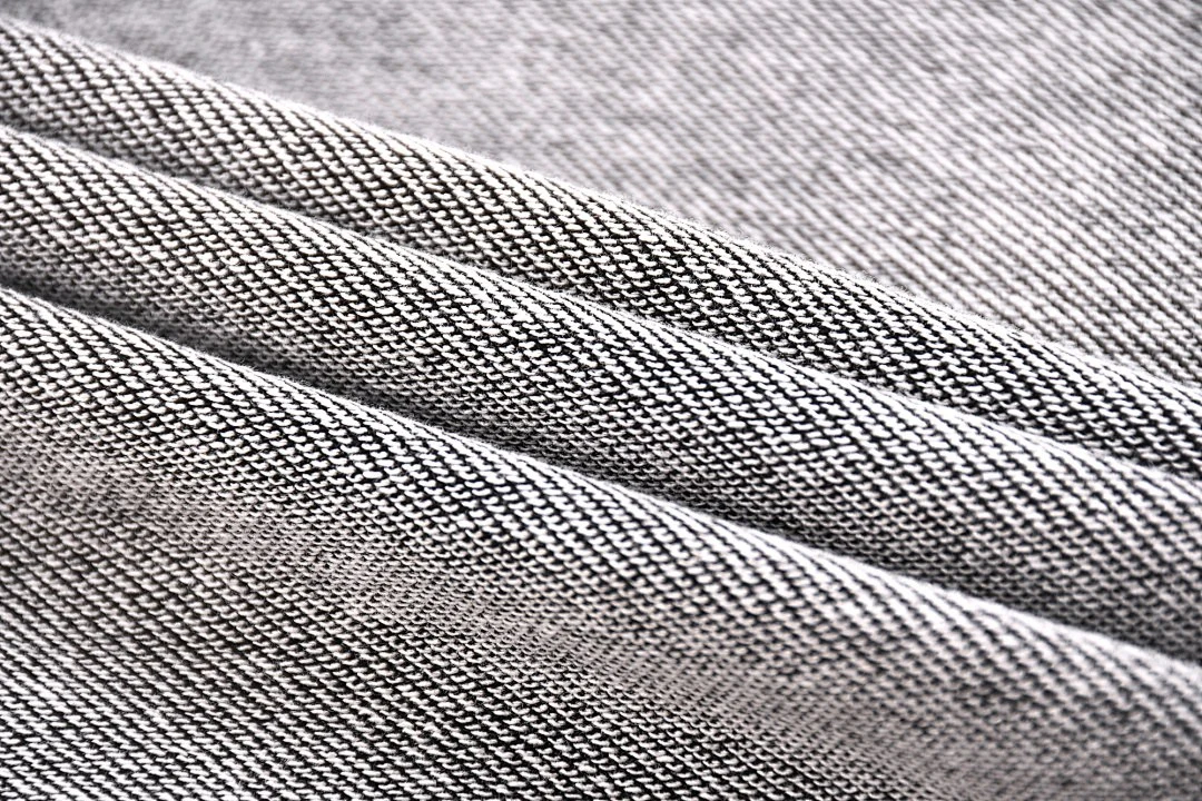 Washed crew-neck sweatshirt · KB-01 · Black · Base garment photograph