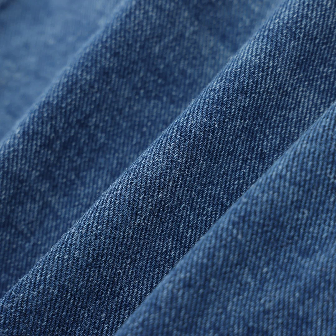 Raw-hem denim shorts · KB-08 · Blue · Base garment photograph