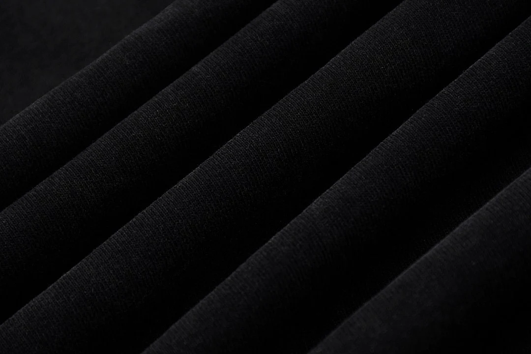 Distressed raw-hem sleeveless tee · KFGP-301 · Black · Base garment photograph