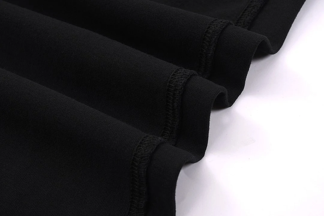Distressed raw-hem sleeveless tee · KFGP-301 · Black · Base garment photograph