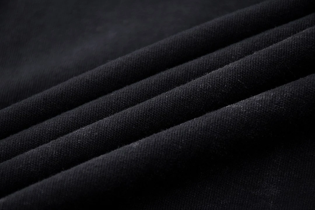 Washed relaxed sleeveless tee · KFMBX-06 · Black · Base garment photograph
