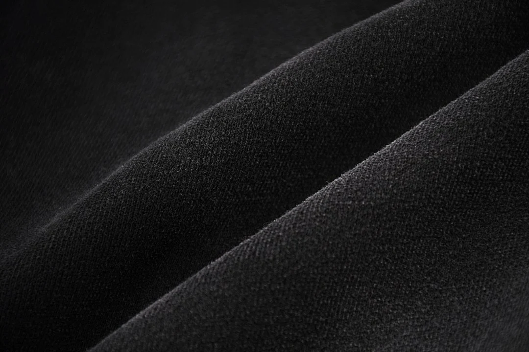 Fleece-lined washed joggers · KFMWK-09 · Black · Product display image