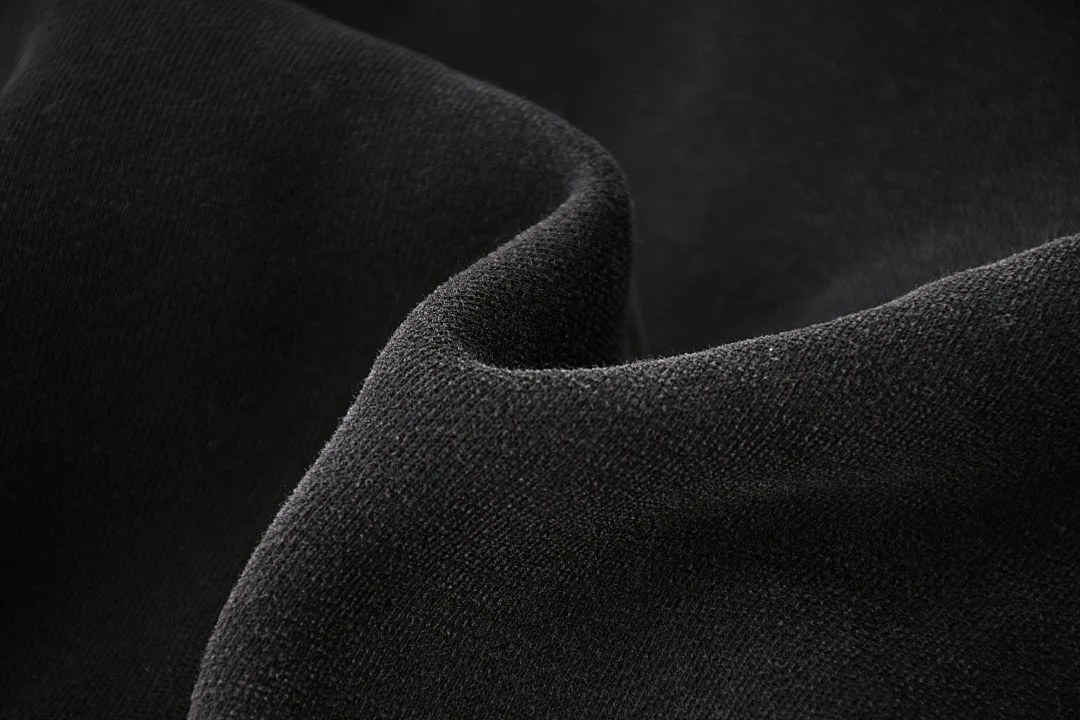 Fleece-lined washed joggers · KFMWK-09 · Black · Product display image