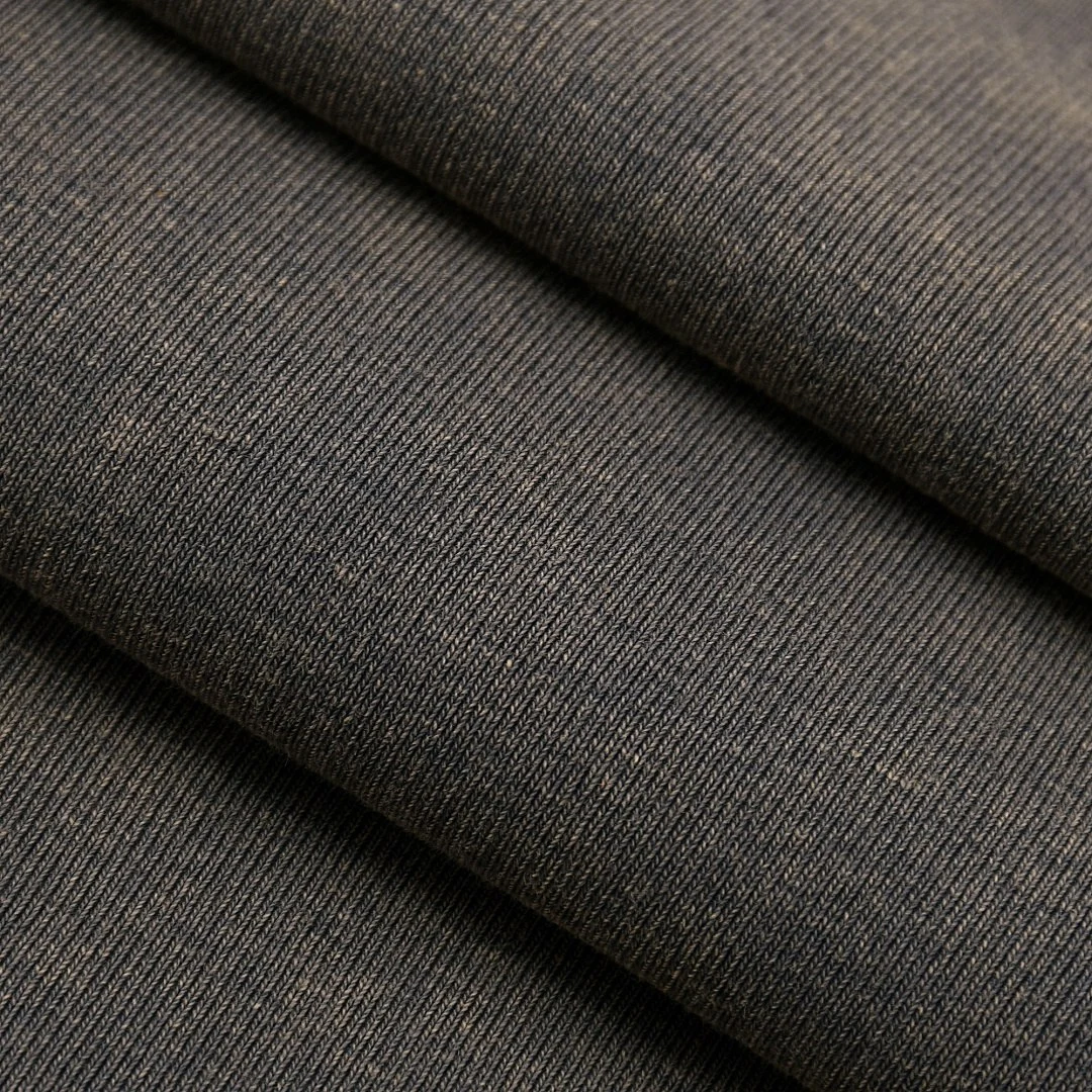 Washed rib-texture tank · KFWBX-05 · Dark grey · Base garment photograph