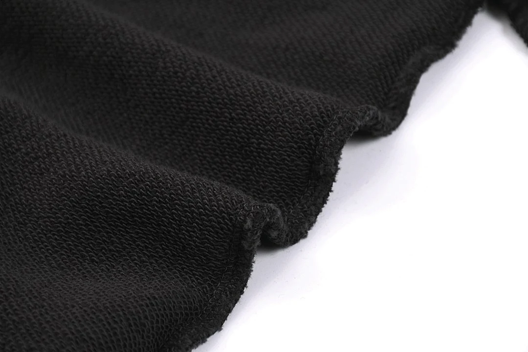 Faded relaxed drawstring shorts · L-5577 · Faded black · Base garment photograph