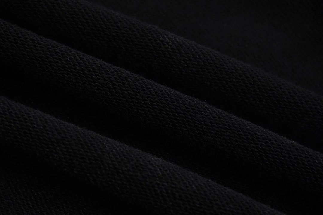 Washed raw-hem drawstring shorts · MDK-205 · Snow black · Base garment photograph