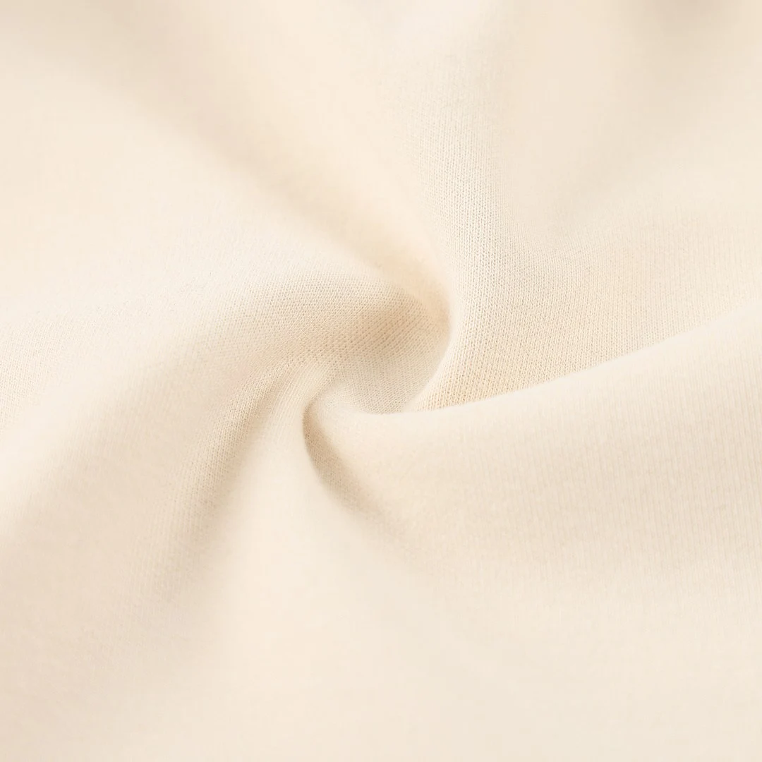 Contrast-collar short-sleeve shirt · MT-2624 · Apricot · Base garment photograph