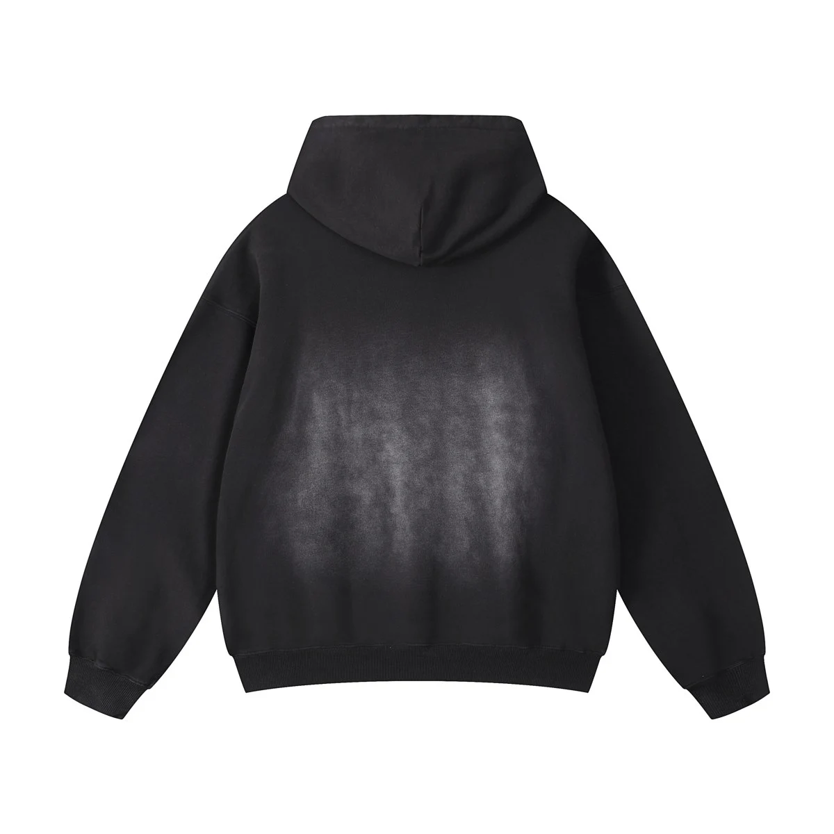 Faded pullover hoodie · Back