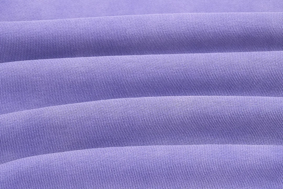 Distressed washed pullover hoodie · WYM-09 · Distressed purple · Base garment photograph