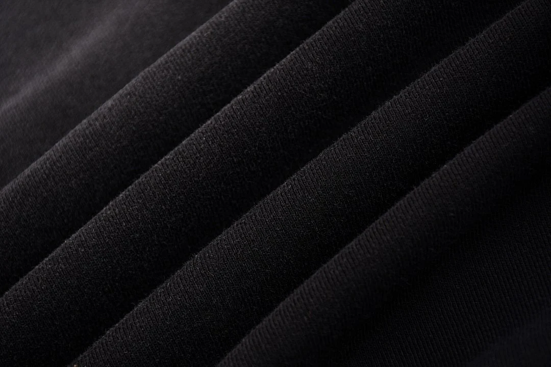 Gradient-wash relaxed sweatshirt · WYYL-04 · Black · Base garment photograph