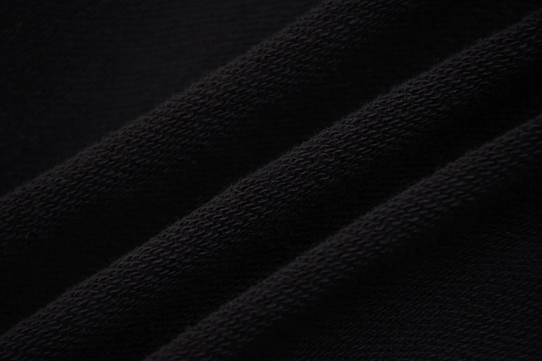 Gradient-wash relaxed sweatshirt · WYYL-04 · Black · Base garment photograph