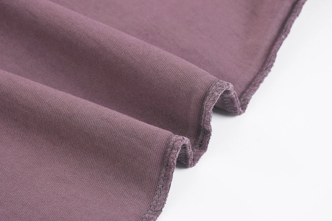 Gradient-wash relaxed tee · X-19 · Deep brown · Base garment photograph