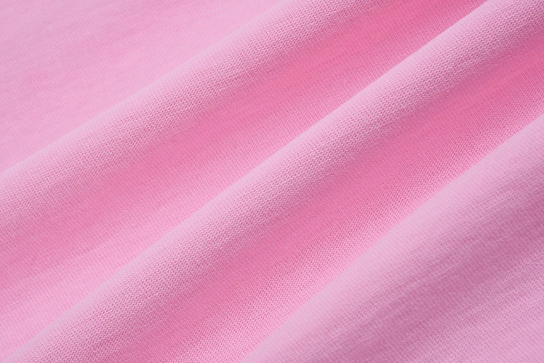 Washed pink relaxed crew-neck tee · X-21 · Pink · Base garment photograph