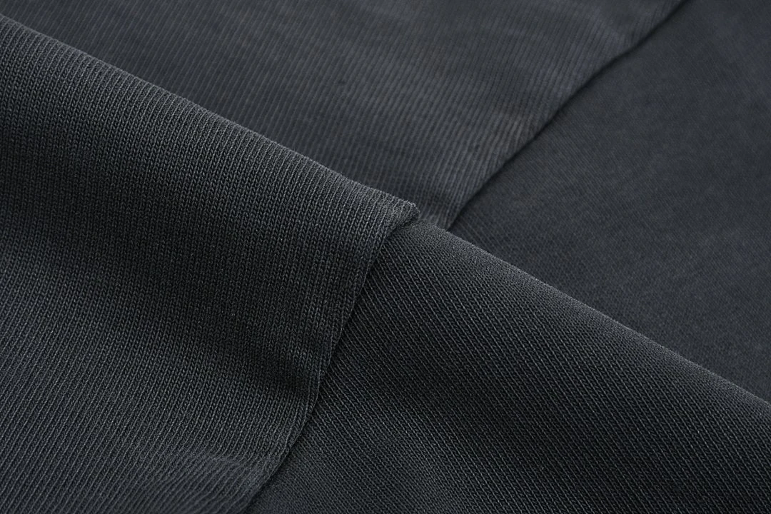 Gradient-wash relaxed polo shirt · X-31 · Dark grey · Base garment photograph